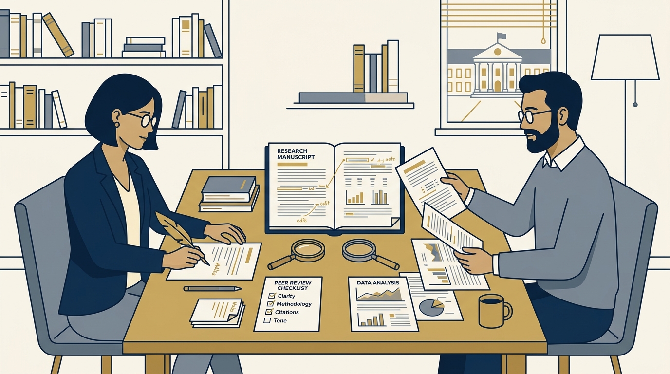Scholarly Researcher & Senior Editor Collaboration